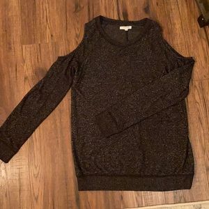 Maurices cold shoulder sweater